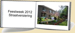 Feestweek 2012     Straatversiering