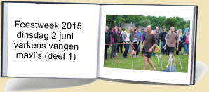 Feestweek 2015  dinsdag 2 juni varkens vangen  maxis (deel 1)